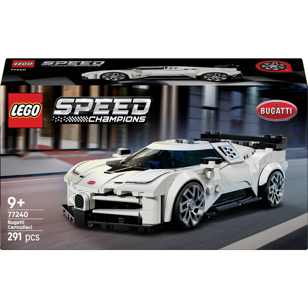 77240 LEGOU® SPEED CHAMPIONS Bugatti Centodici Hypersport mașină de curse 77240