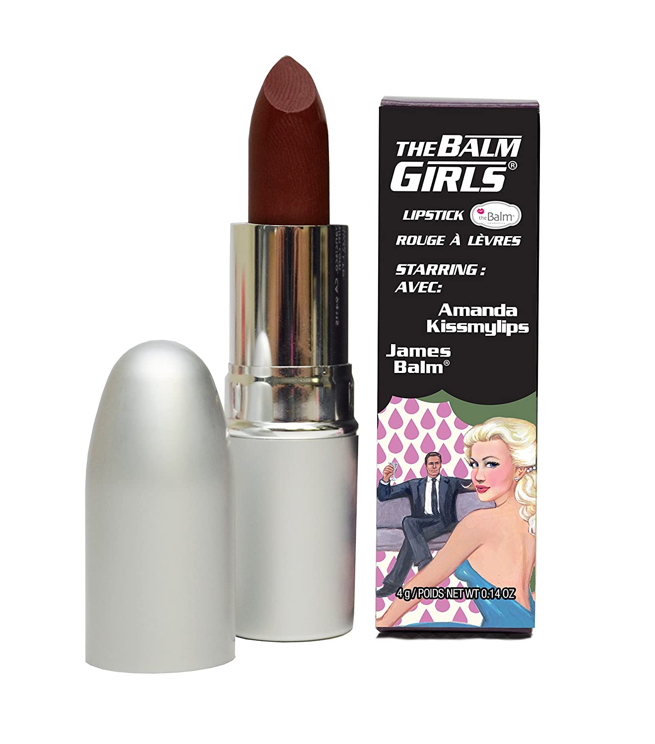 Balm, Kızlar, Krem Liplak, Maroon Beyri, 4g