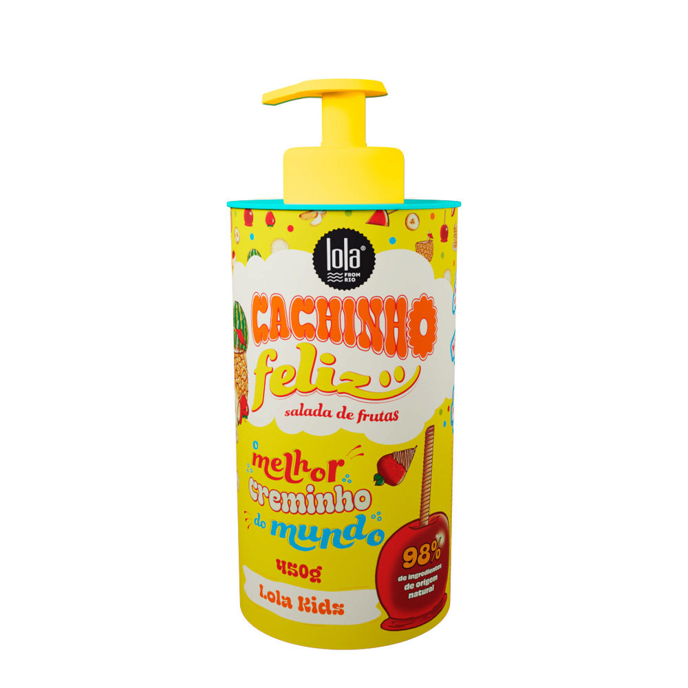Lola Kozmetik, Cachinho Feliz Çocuklar, Meyveler, Saç Bakım Kremağı, Esnek Tutma, 480 g