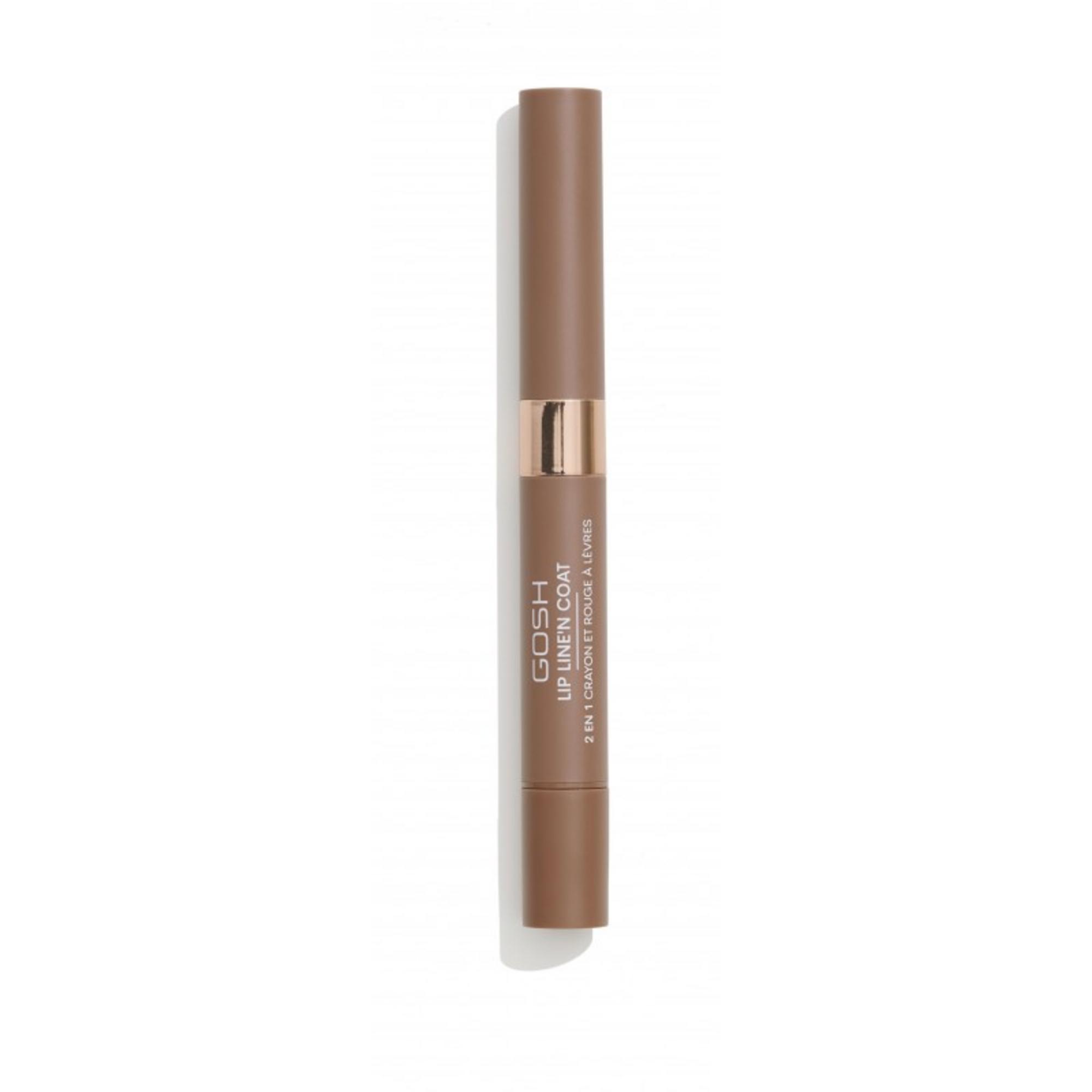 Oh, Linia și Protecție, Punct de lipit & Protecție a buzei 2-in-1, 004, Caramel Toffee, 2 ml