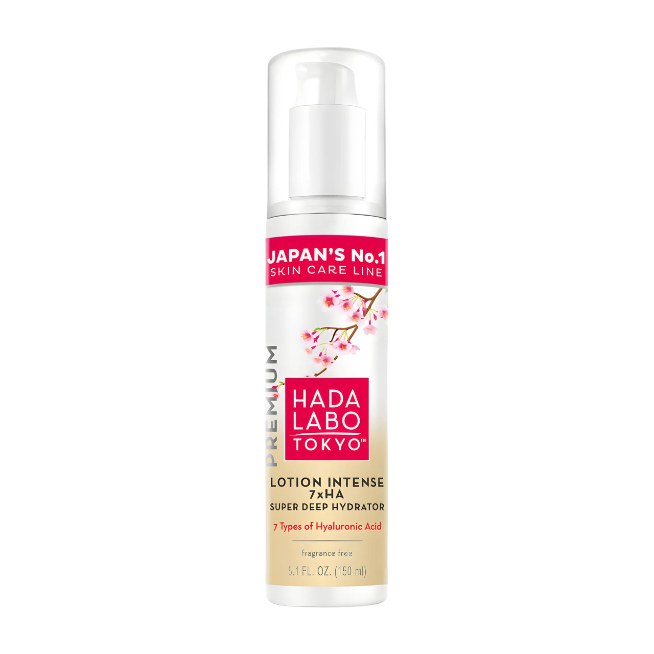 Hada Labo Tokyo, Üst Düzey, 7x Hidrasyon, Günlük, Cilt Kremini, Yüz, 150 ml.