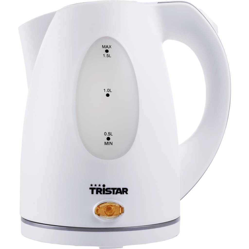 Tristar WK-1324 Kettle cordless, BPA-free, Overheat protection White Cap WK-1324