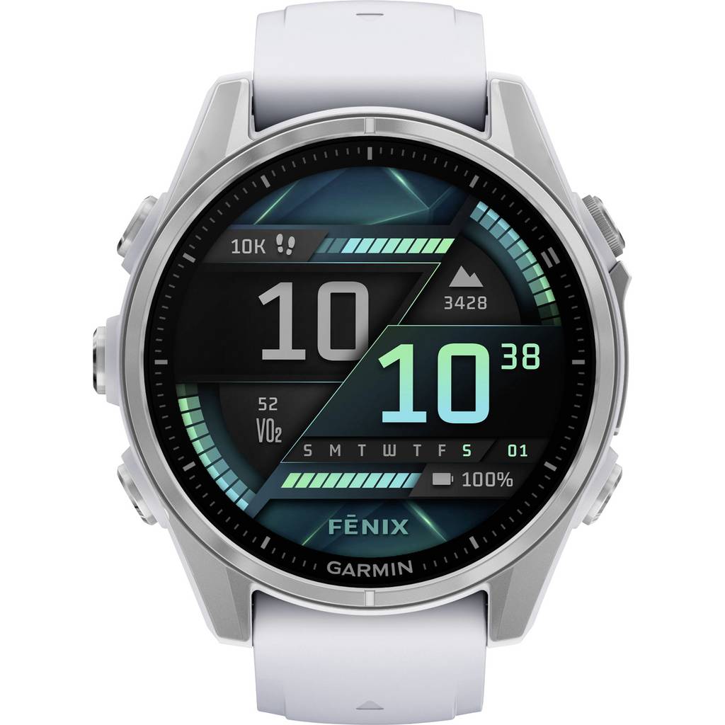 Garmin fenix 8 43mm Smartwatch Stone white 010-02903-00
