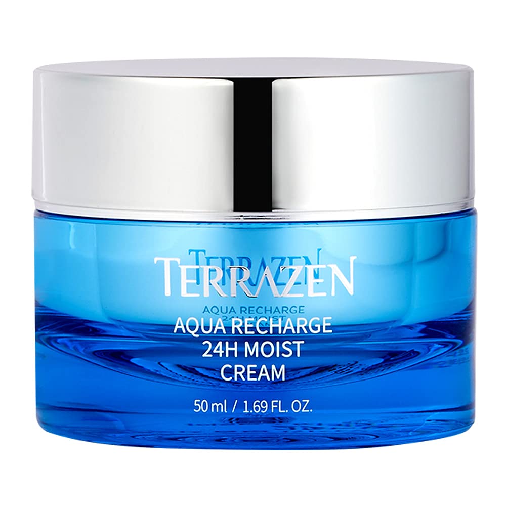 Terrazen, Aqua Recharge, 24-Hour Moisturizing, Water Cream, Face, 50 ml