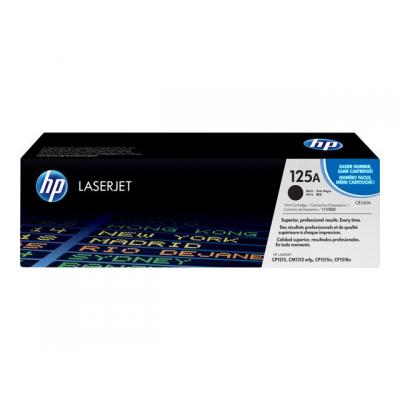 HP Cartridge No 125A HP125A HP 125A Black Schwarz (CB540A)