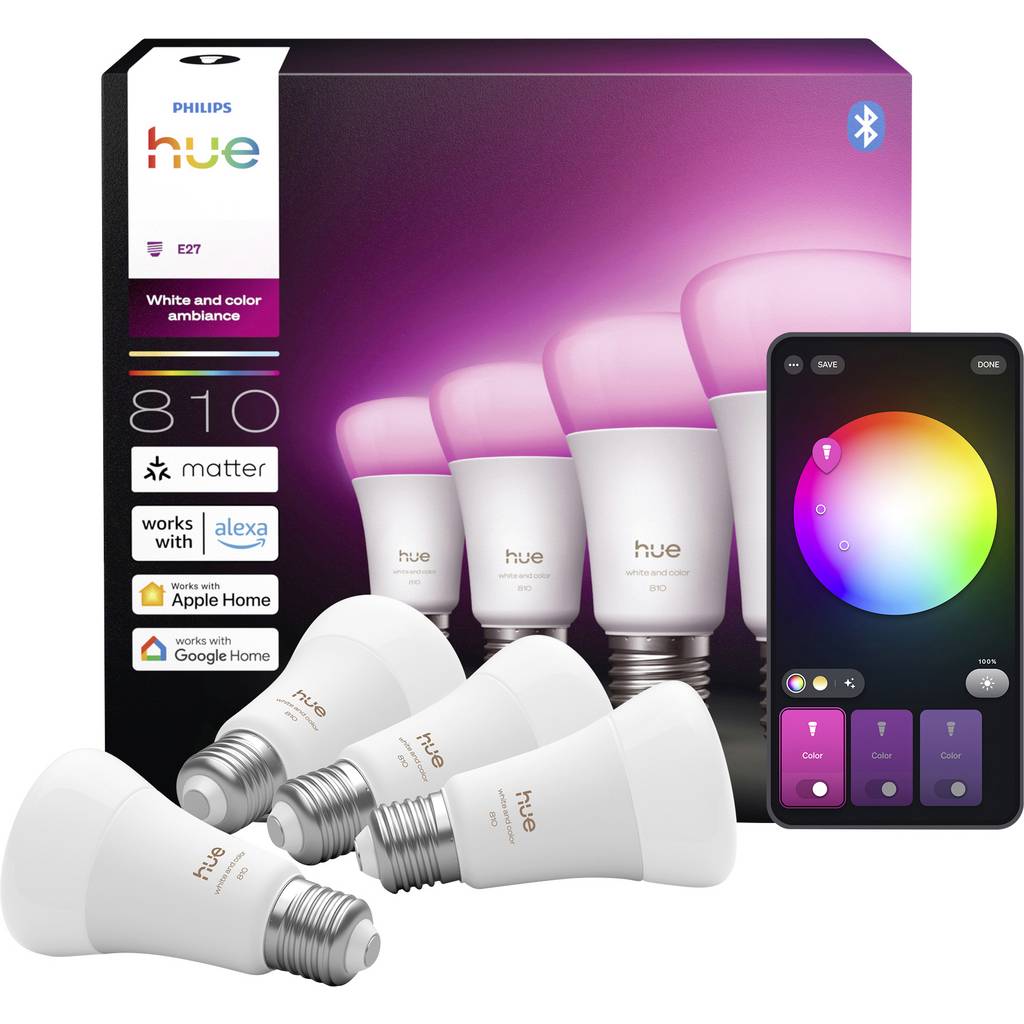 Philips LED light bulb 929003853407 EEC: D (A - G) Hue White & Col. 929003853407