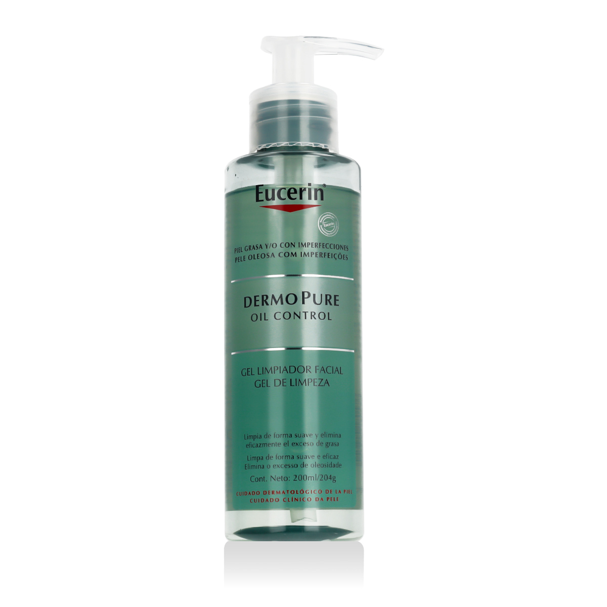 Eucerin DermoPure Gel de Purificare a Uleiului pentru Piele Grasă, 200 ml.
