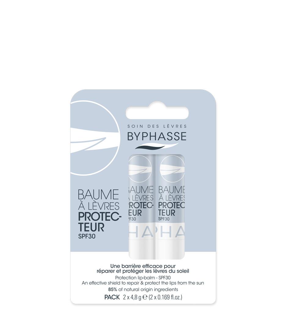 Setul Duo, Byphasse, Byphasse, Repararea, Tratament de balsam pentru buze, 2 bucăți, 4,8 g