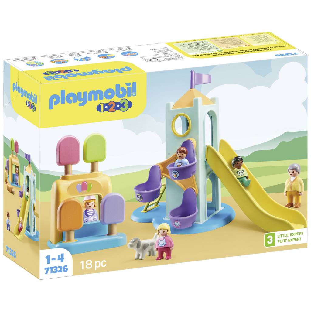 Jucării Playmobil 123 Experiența furtunii cu stativul de gheață 71326 71326