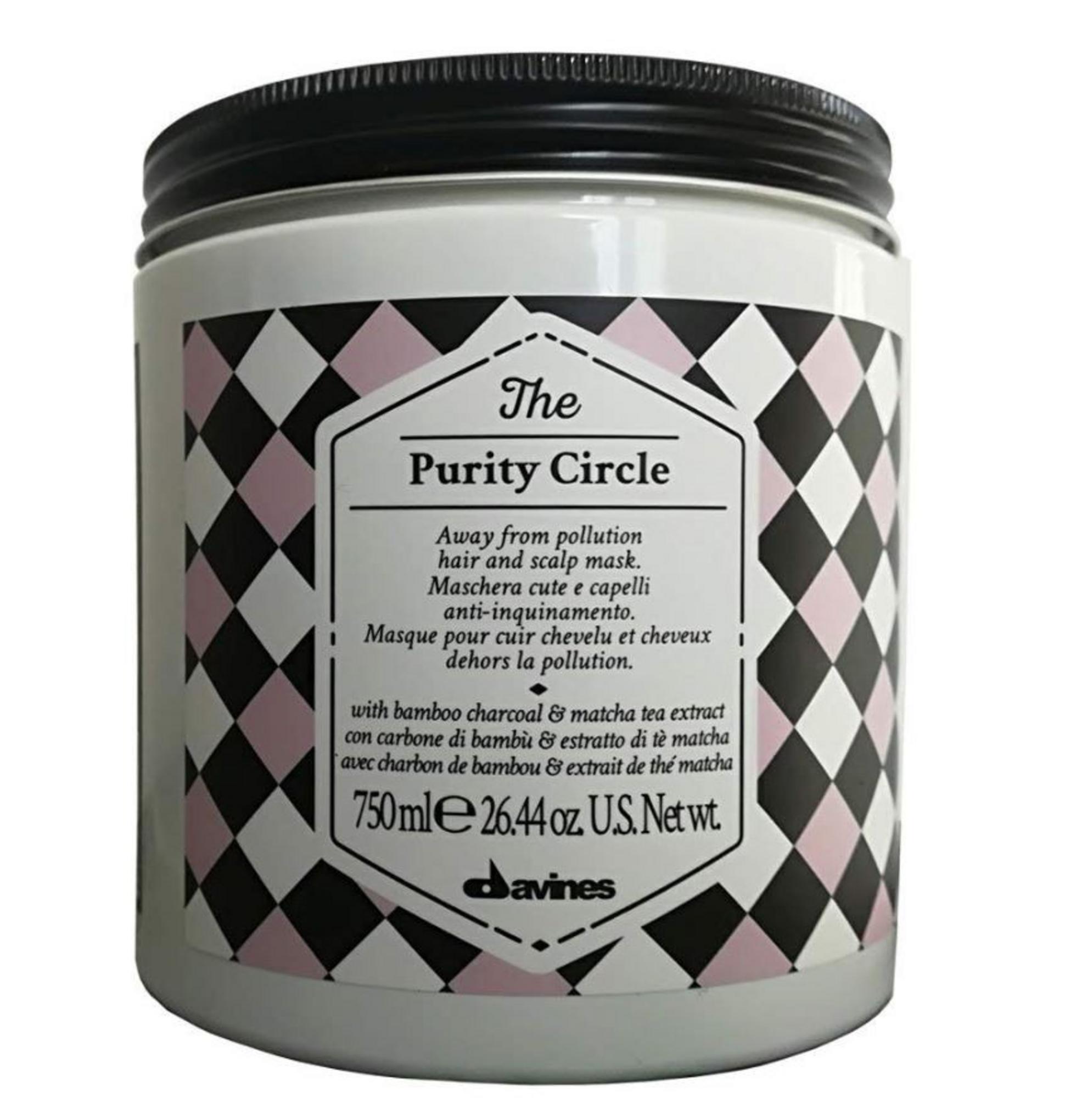Davines, The Purity Circle, Scalp Treatment Cream Mask, Detoxification, 750 ml