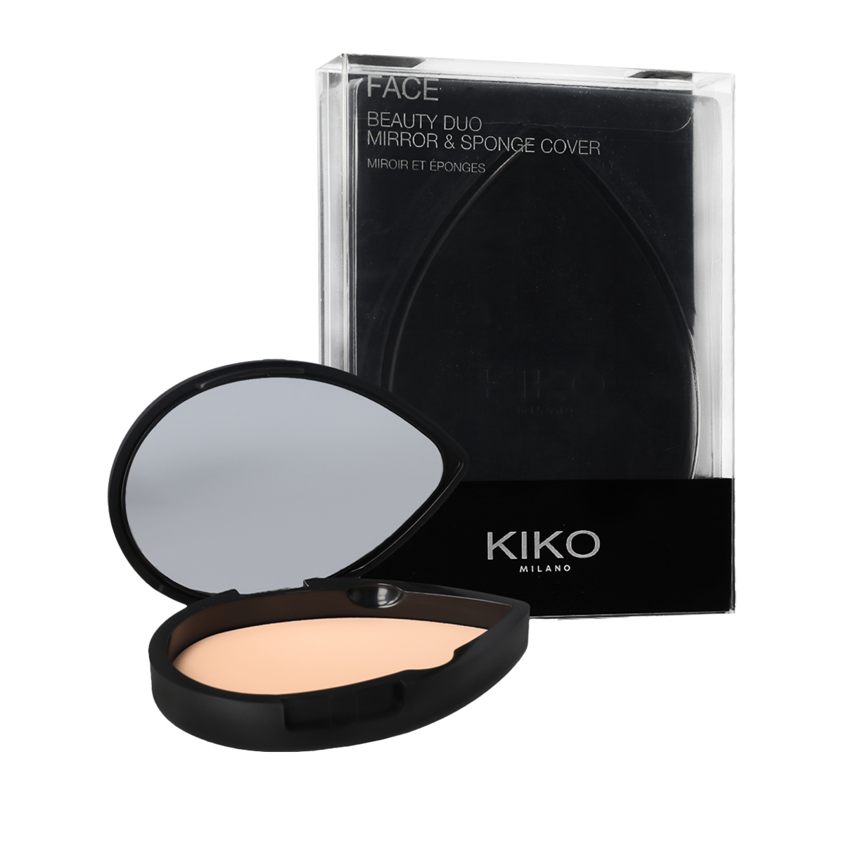 KIKO MILANO Face Beauty Duo Mirror & Sponge Cover