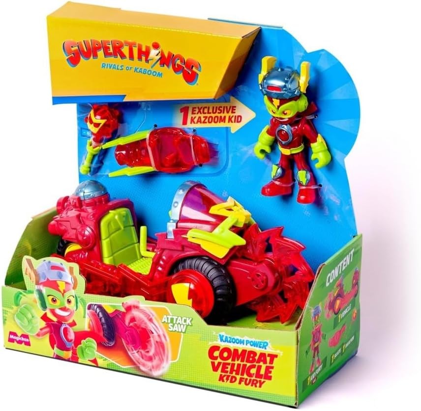 SuperThings Kazoom Power Battle Vehicle Kid Fury