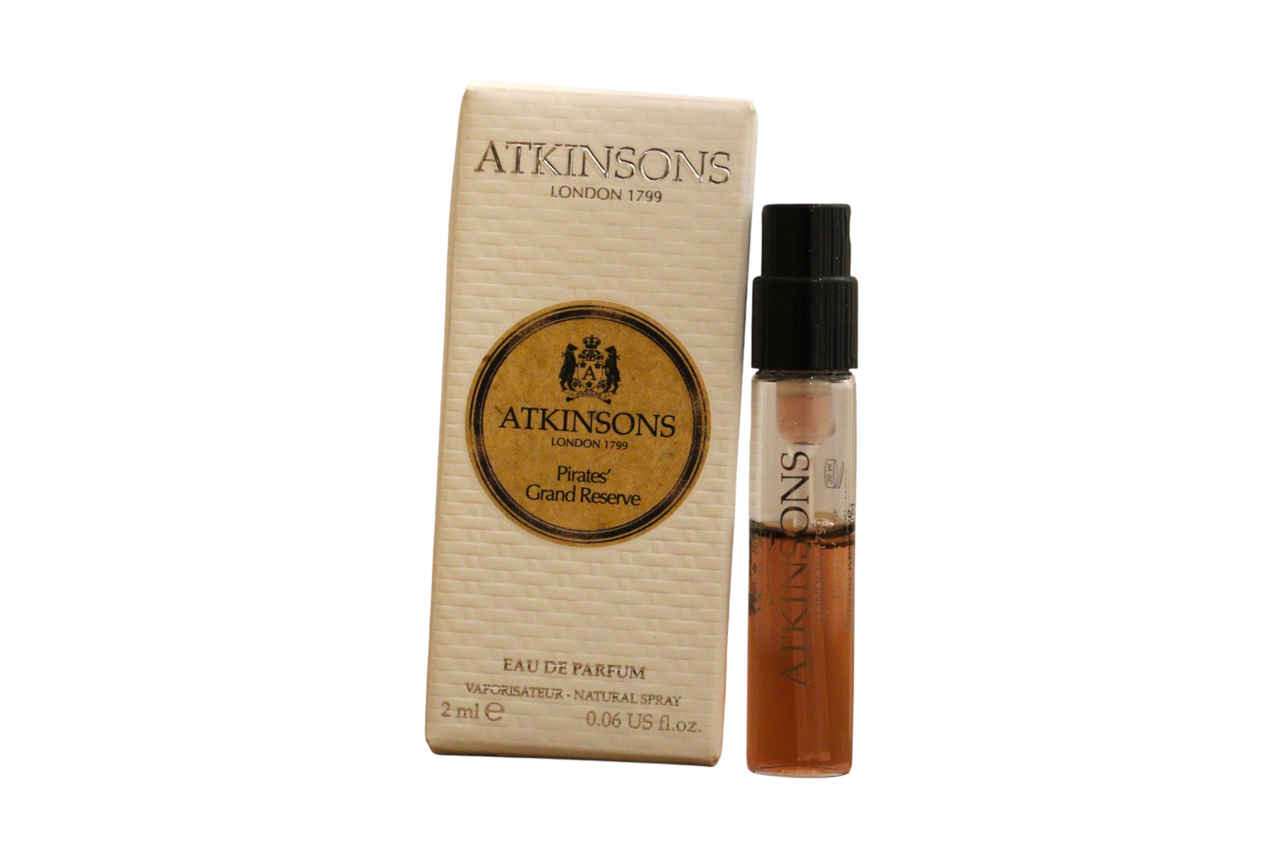 Atkinson's, Piratii - Rezerva Mare, Eau de Parfum, Neutru, 2 ml *Amplă sticlă.