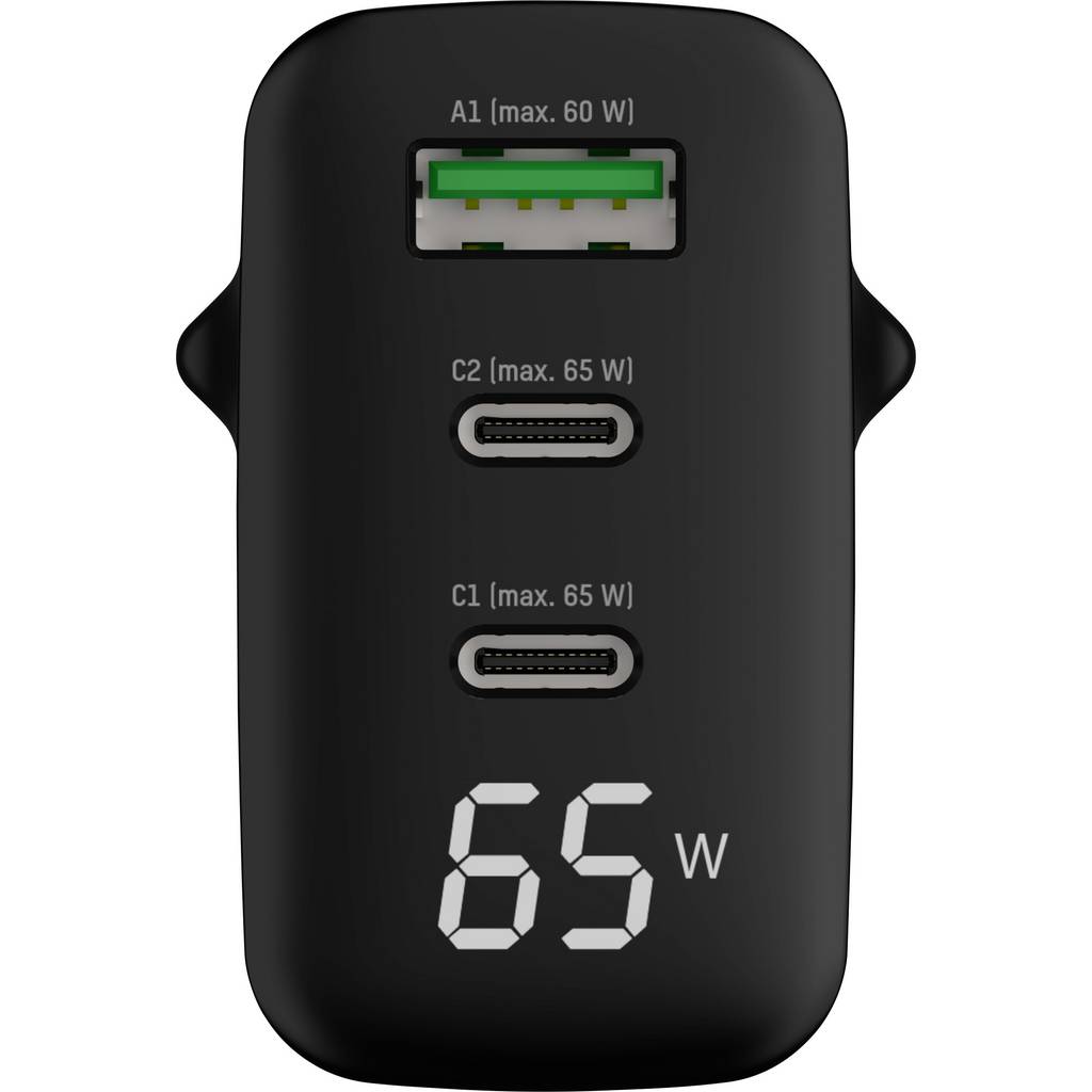 Ansmann HC365PD 65W USB charger 65 W 1x USB-A, 2x USB-C® Power Delivery  HC365PD