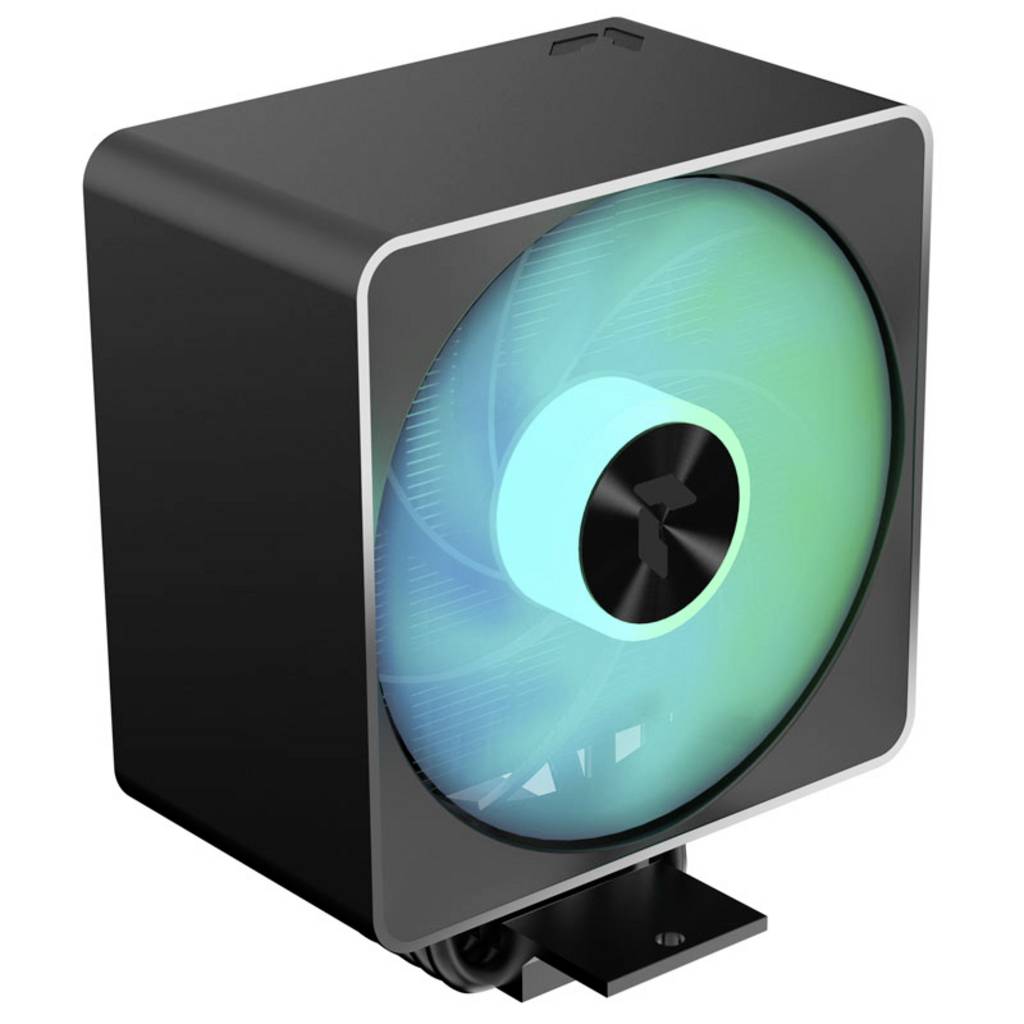 APNX APNX AP1-V İşlemci Külleme Birimi - 120 mm, siyah İşlemci Soğutma Birimi + Fanı I AP1-5 Boru ARGB BK