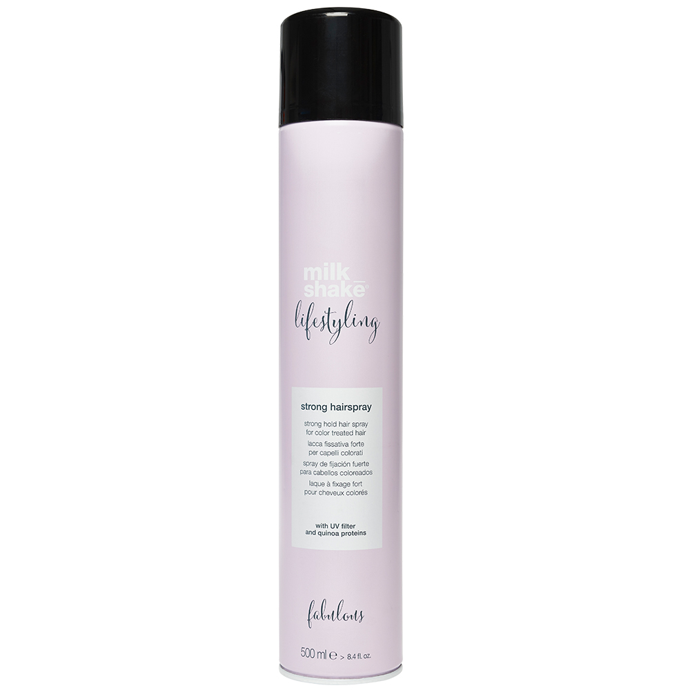 Milk Shake, Lifestyling, Quinoa Proteins, Hair Spray, Shine & Body, Strong Hold, 500 ml