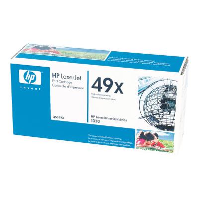 HP Cartridge No 49X HP49X HP 49X Black Schwarz (Q5949X)