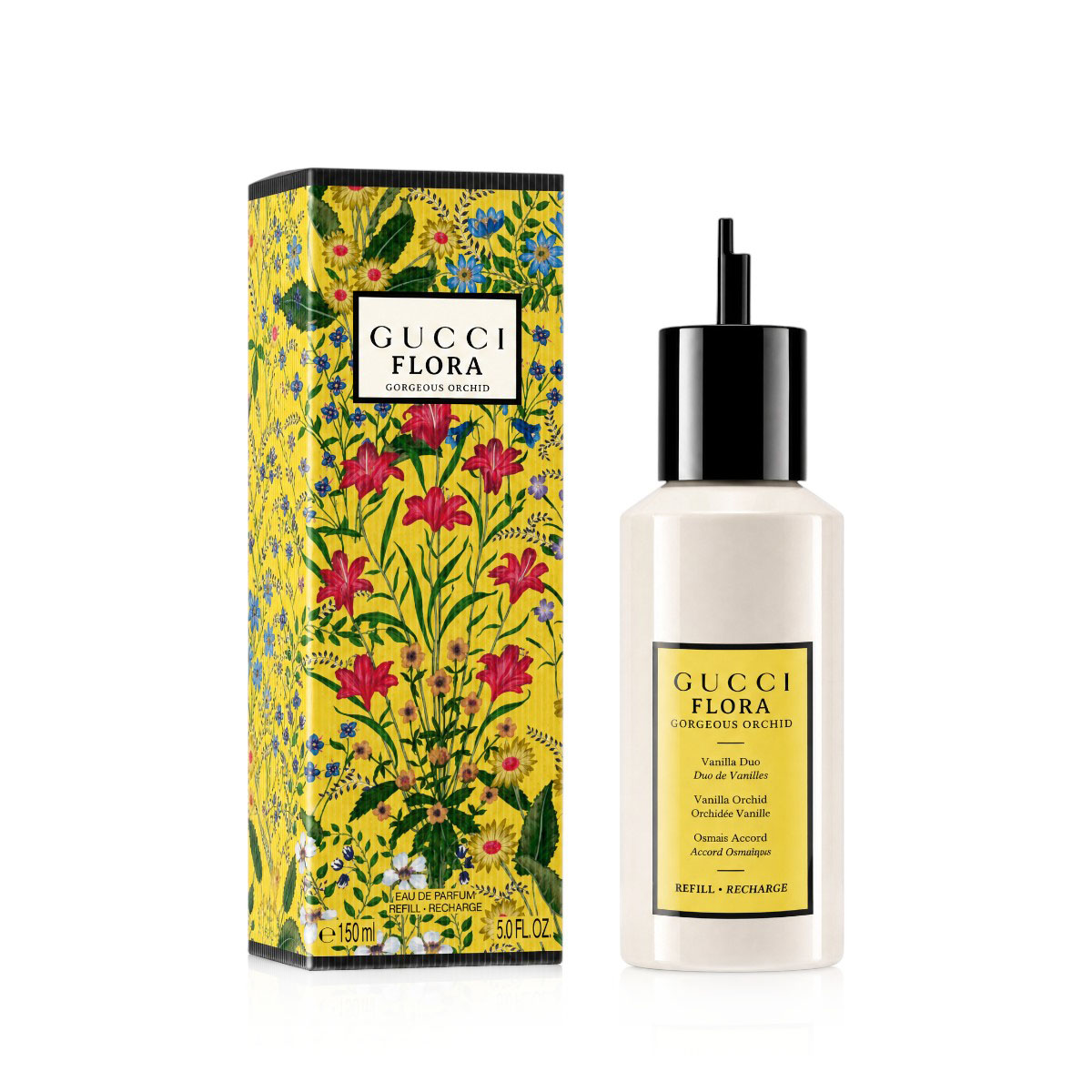 Gucci Flora Gorgeous Orchid Eau De Parfüm Yeniden Dolduğu Hafiflık 150 ml (kadın)