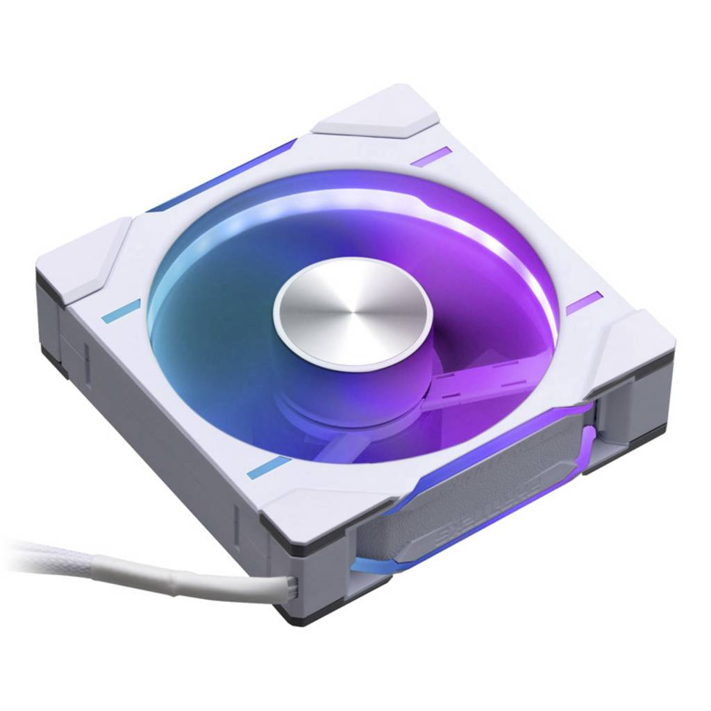 Phanteks D30 PWM Reverse Airflow D-RGB PC fan White (W PH-F120D30R_DRGB_PWM_WT01