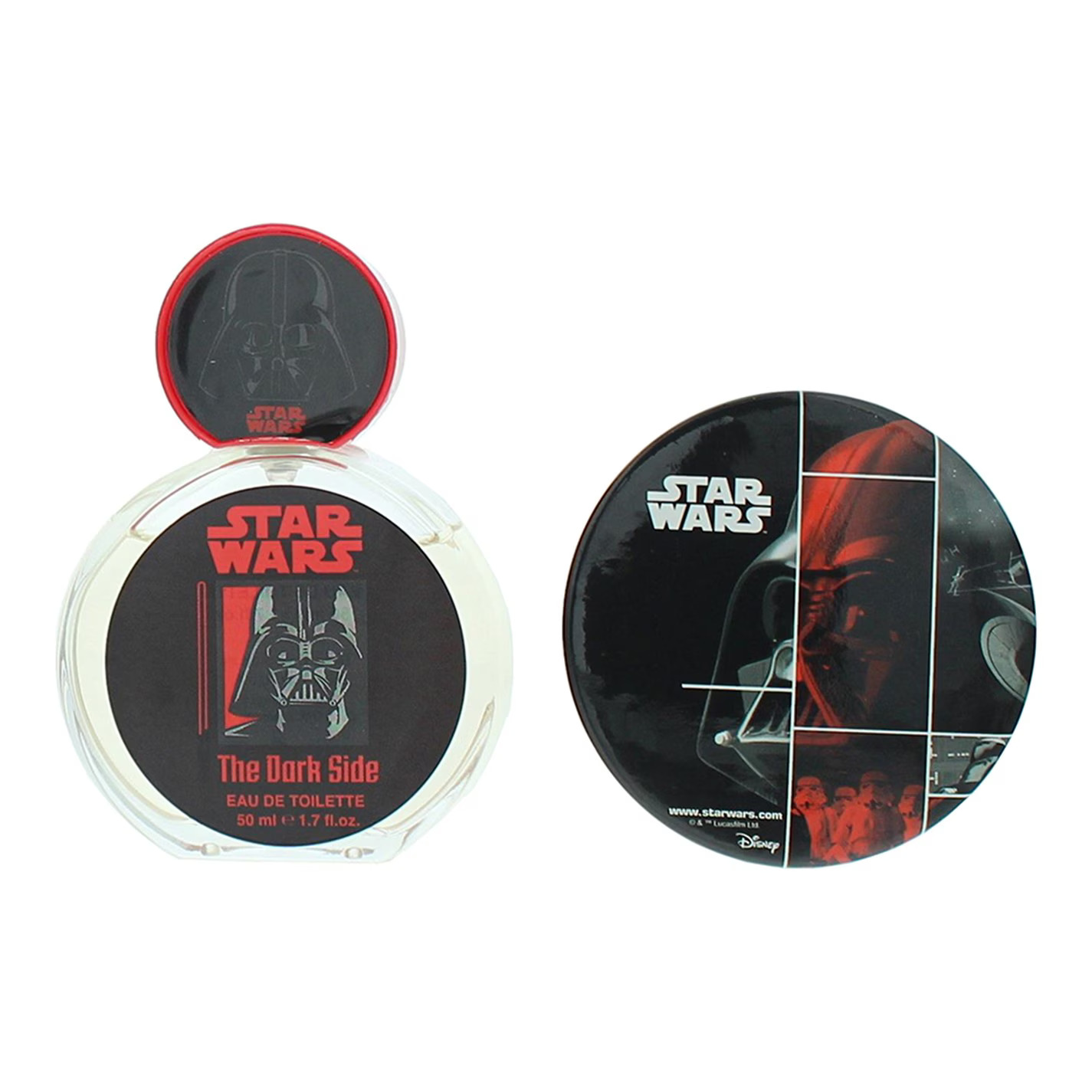 Disney Setul: Război Stelelor - Darth Vader, Parfum de Toaletă, Pentru Băieți, 50 ml + Război Stelelor - Darth Vader, Magnet Colectibil, Pentru Băieți