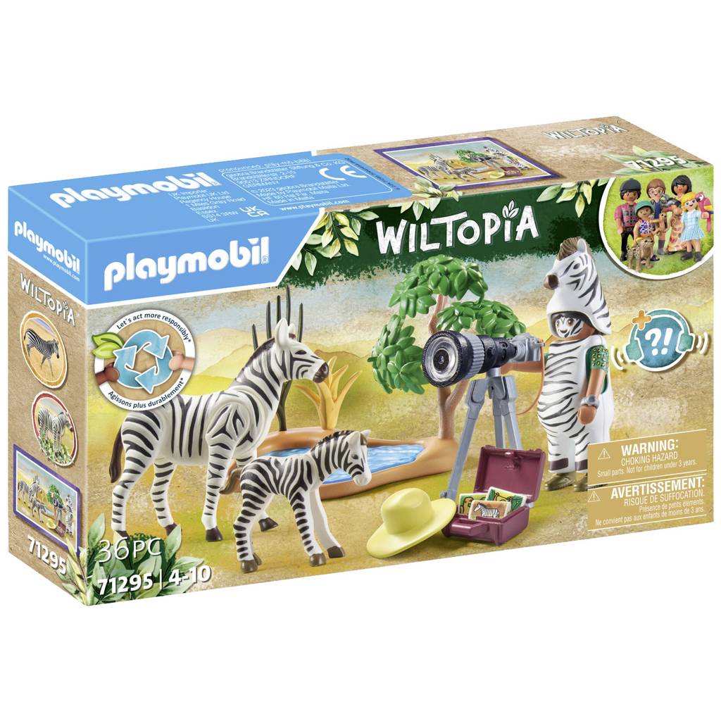 Jucării Playmobil® Wiltopia Pe drum cu fotograful de animale 71295 71295