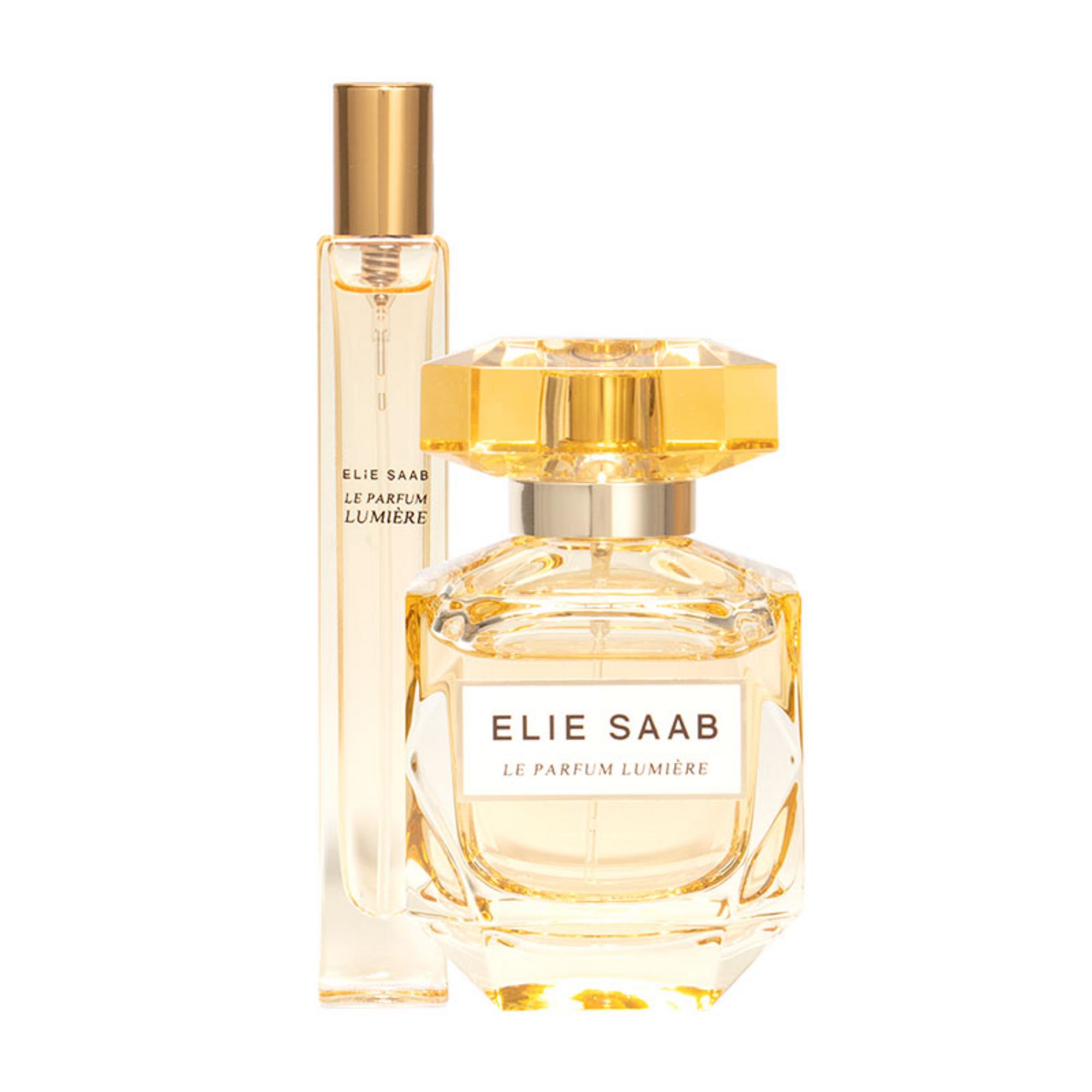 Elie Saab: Le Parfum Lumiere, Eau de parfum pentru femei, 50 ml + Elie Saab: Le Parfum Lumiere, Eau de parfum pentru femei, 10 ml