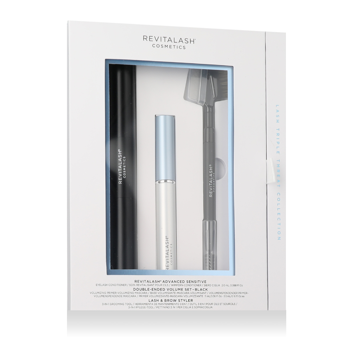 RevitaLash Triple Threat Sensitive Collection