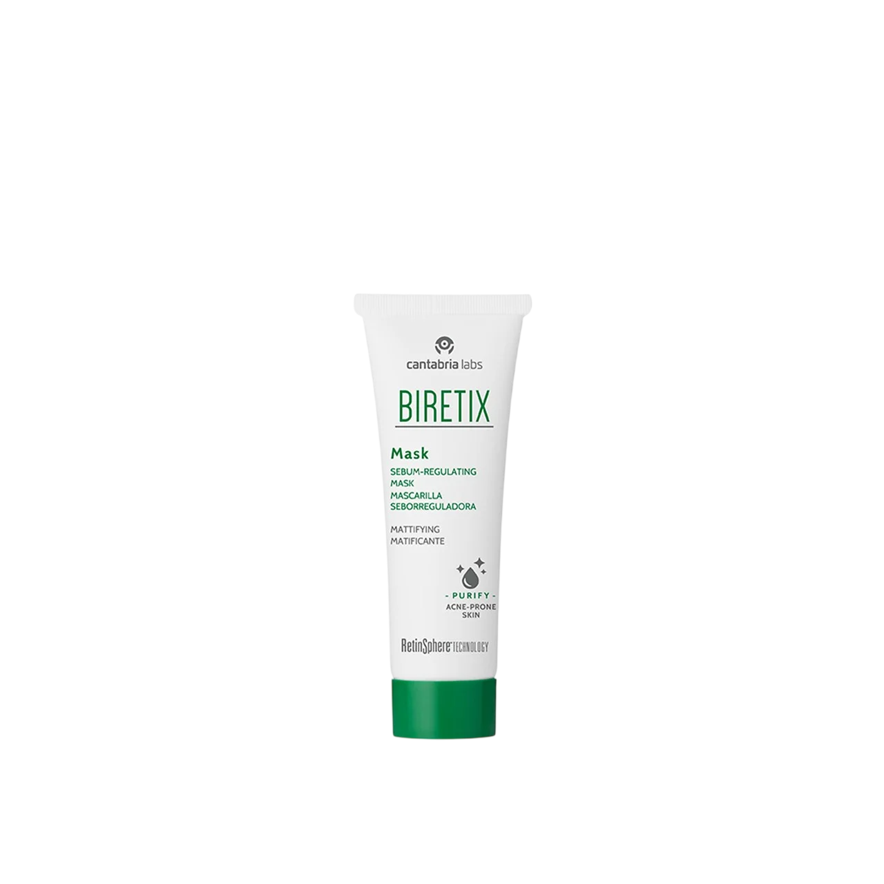 Cantabria Labs, Biretix, Sebum-Regulating, Cream Mask, For Face, 25 g