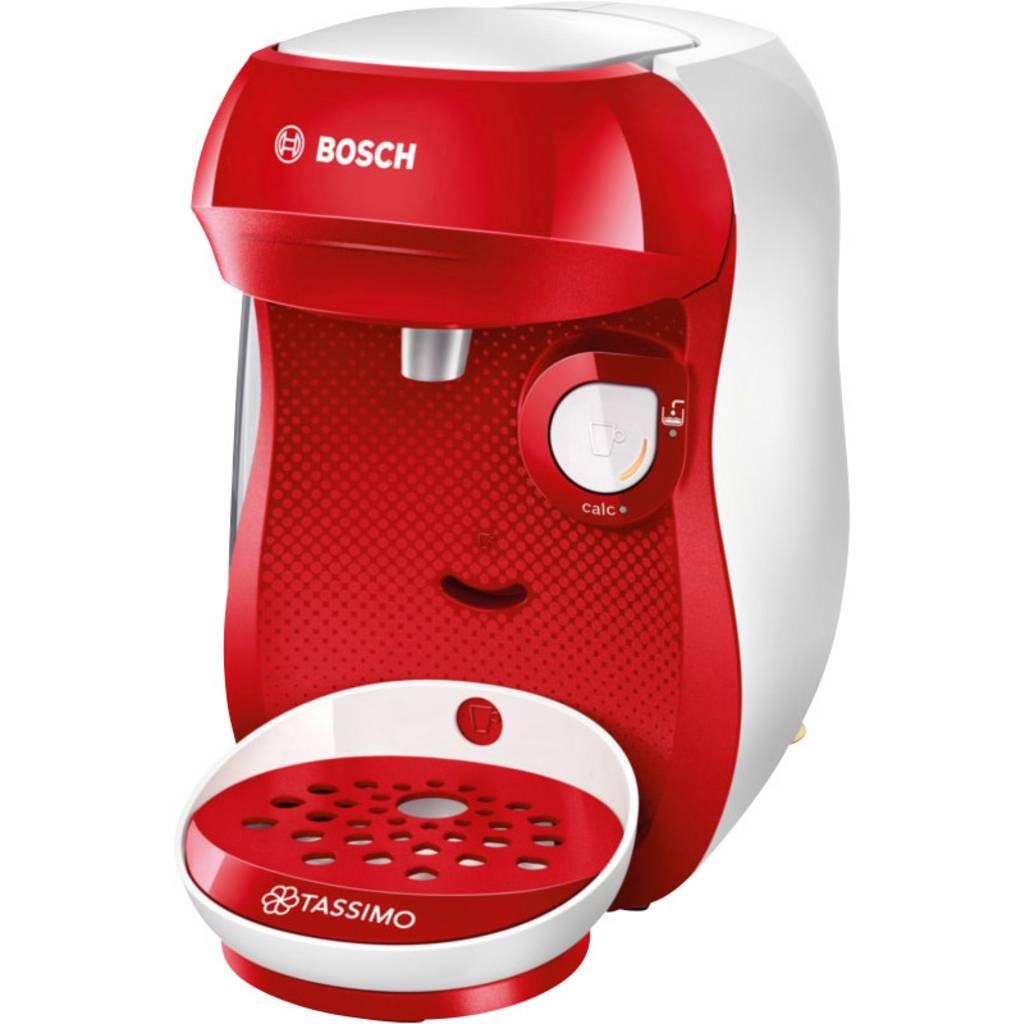 Mașina de cafea Bosch Haushalt Happy TAS1006 Capsule Roșu, Alb TAS1006