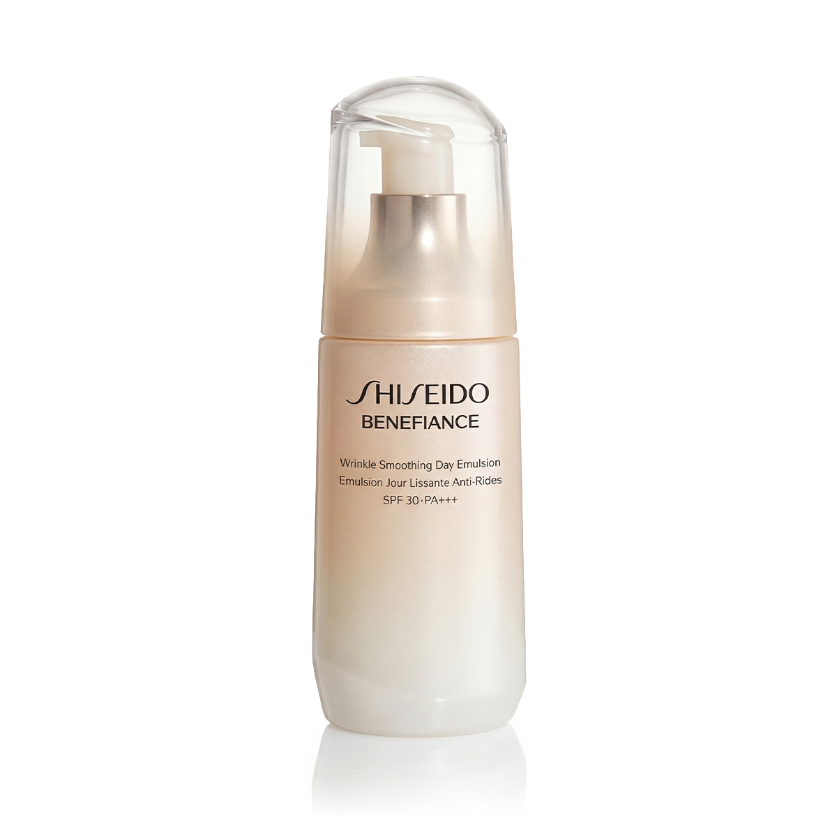 Emulsia Shiseido Benefiance Răsucirea Ridicăturilor de Peeling Zilei SPF 30 PA+++ 75 ml