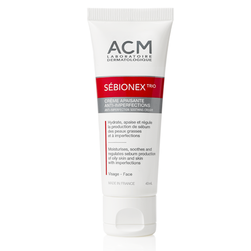 Laboratoire ACM, Sebionex Trio, Anti-Imperfections, Cream, For Face, 40 ml