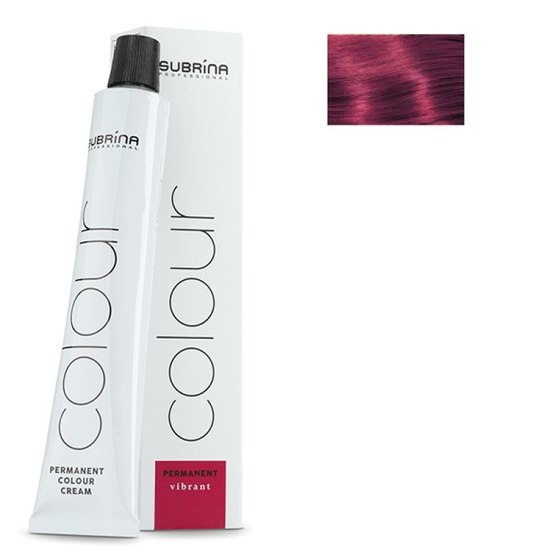 Subrina Profesyonel,  Canlı Renk, Kalıcı Saç Boya, 6/65 Koyu Kahverengi Mahonni, 100 ml