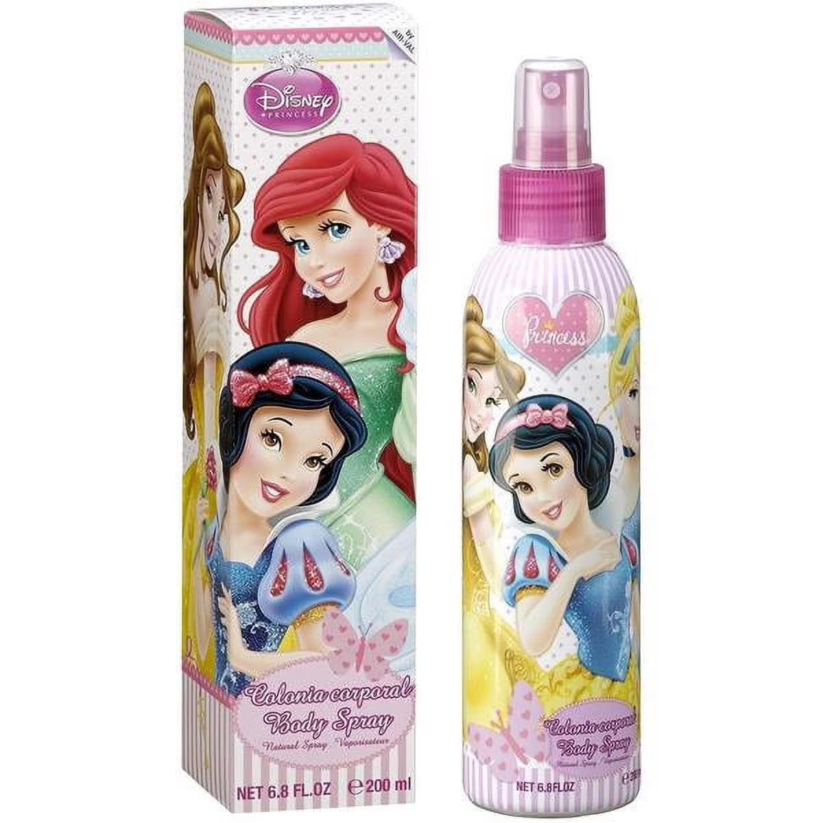 Disney, Prințesă, Spray parfumat, Pentru fete, 200 ml.
