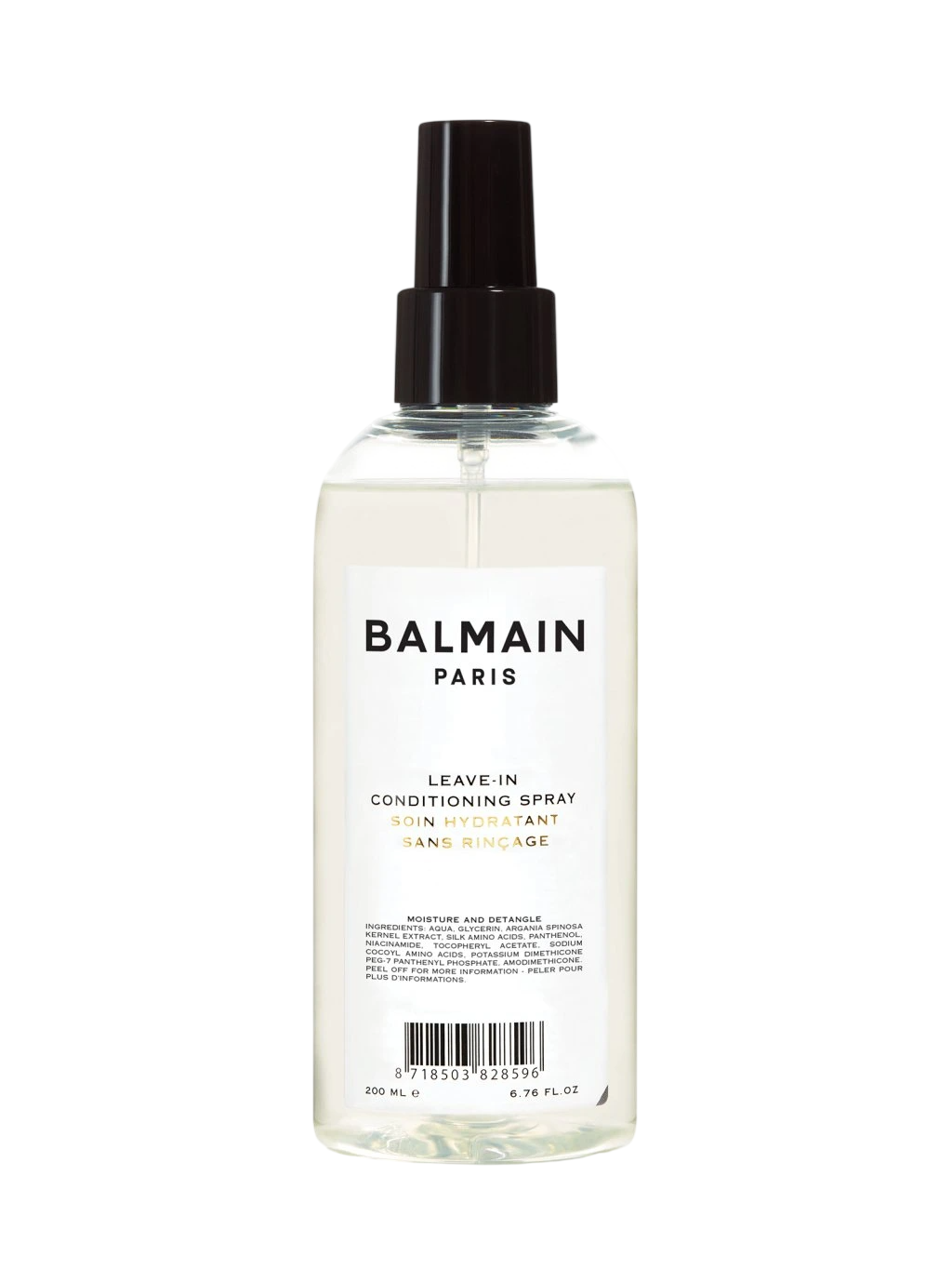 Balmain Profesional, Sesiune, Balmaie în stare de lichid pentru păr, Dezintanarea și hidratarea, 200 ml.
