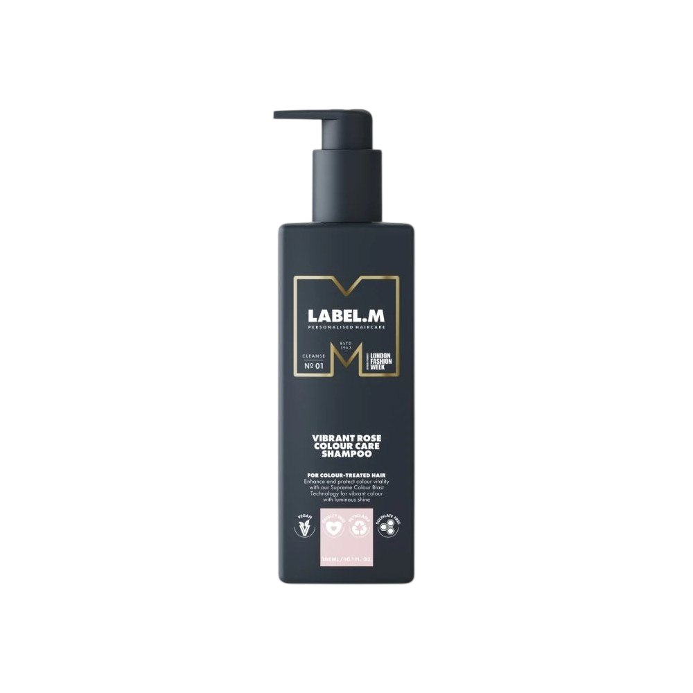 Etiket.M, Canlı Kırmızı, Saç Şampuanı, Renk Koruma, 300 ml
