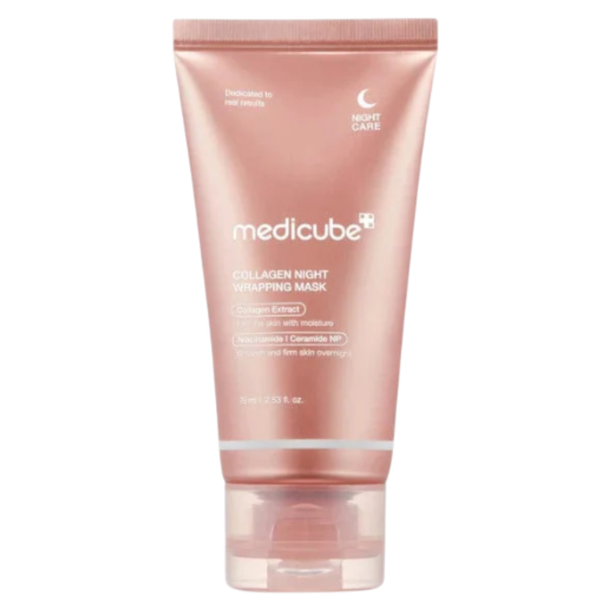 Medikub, Sarma Maske, Kollajen, Esneklik ve Dayanıklılık Güçlendirir, Gece Uyurken Sararma Maskesi, 75 ml