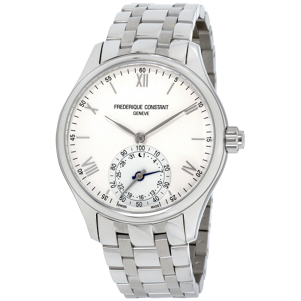 Frédéric Constantin, Frédéric Constantin, Kalsit Bazı Metali Saat, Gümüş, FC-285S5B6B, 42 mm, Erkekler için
