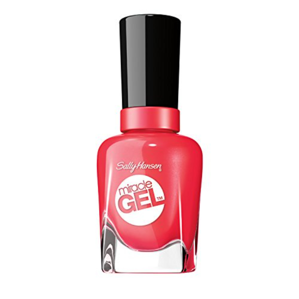Sally Hansen, Miracle Gel Color, Nail Polish, 220, Pink Tank, 14.7 ml
