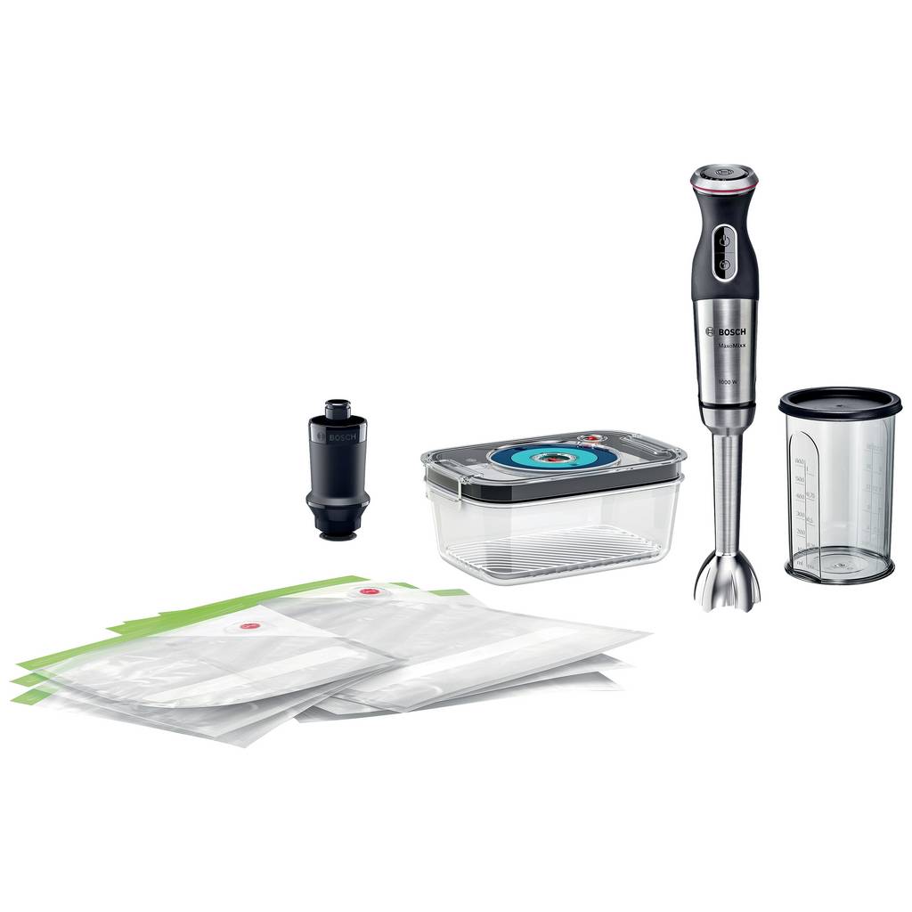 Bosch Haushalt MS8CM61V1 Blender manual de mână 1000 W Oțel inoxidabil, Bla MS8CM61V1