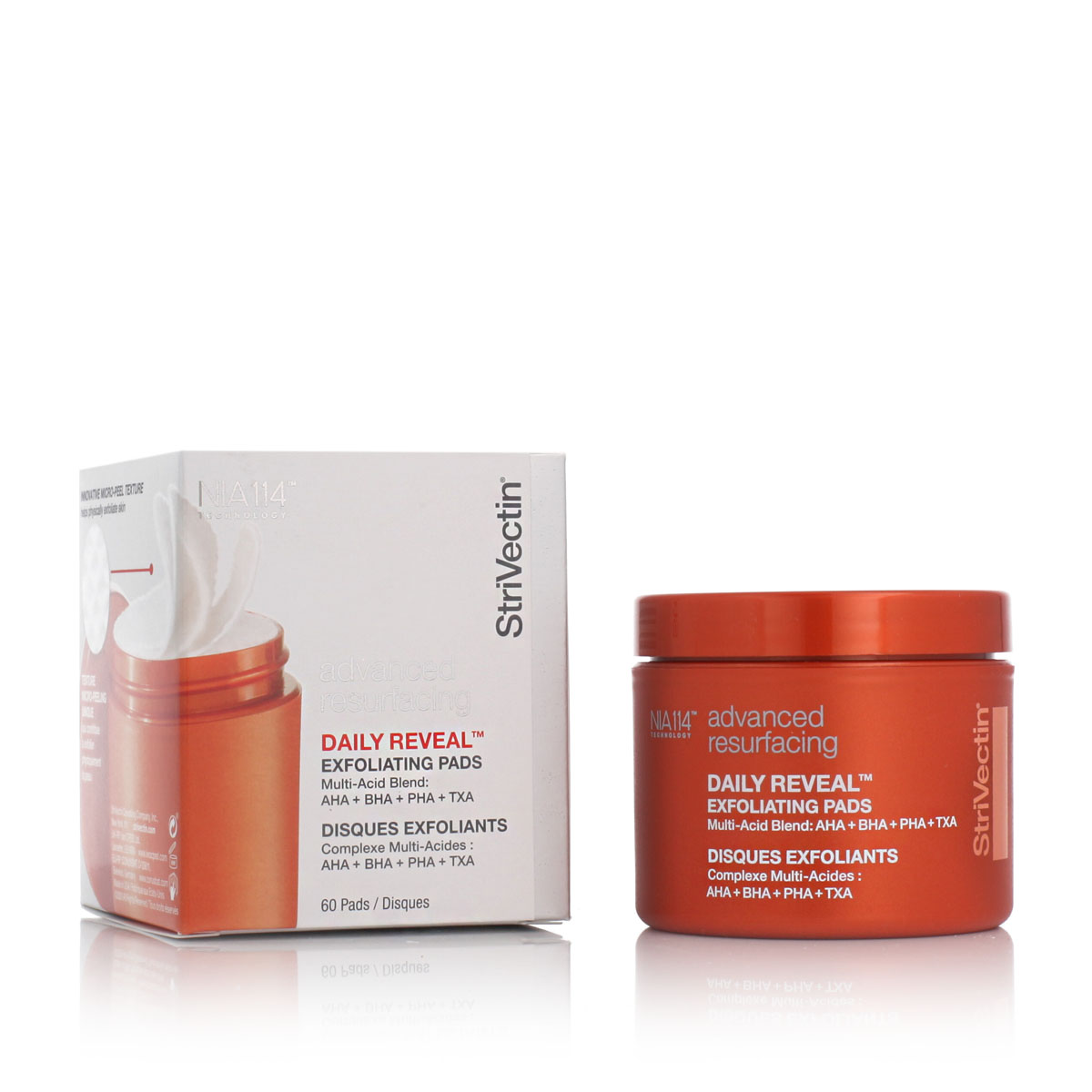 StriVectin Păduri Avansate de Exfoliere Zilnică a Rezultatelor Păduri de Exfoliere 60 buc.