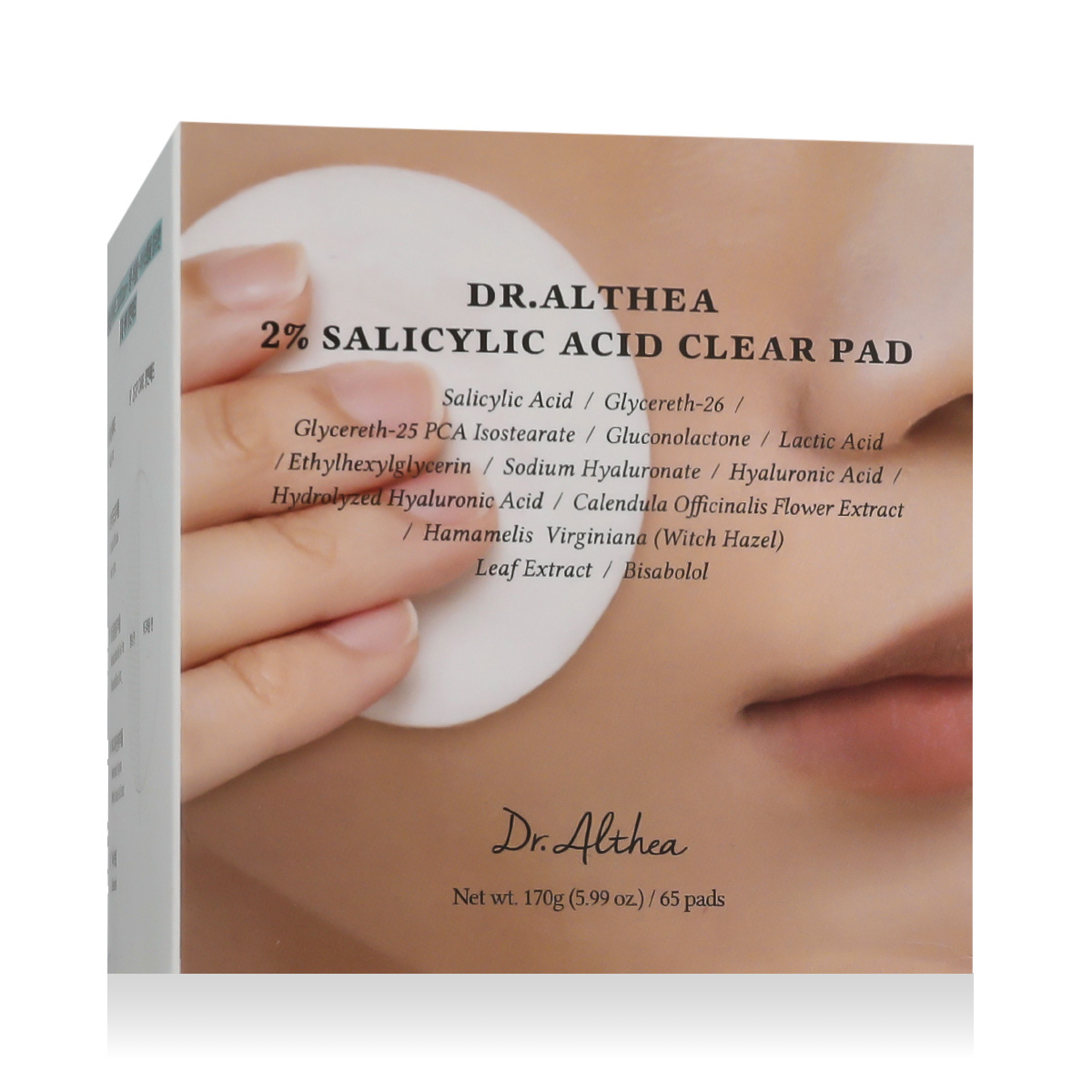 Dr.Althea 2% Salicylic Acid Clear Pad 65 pcs