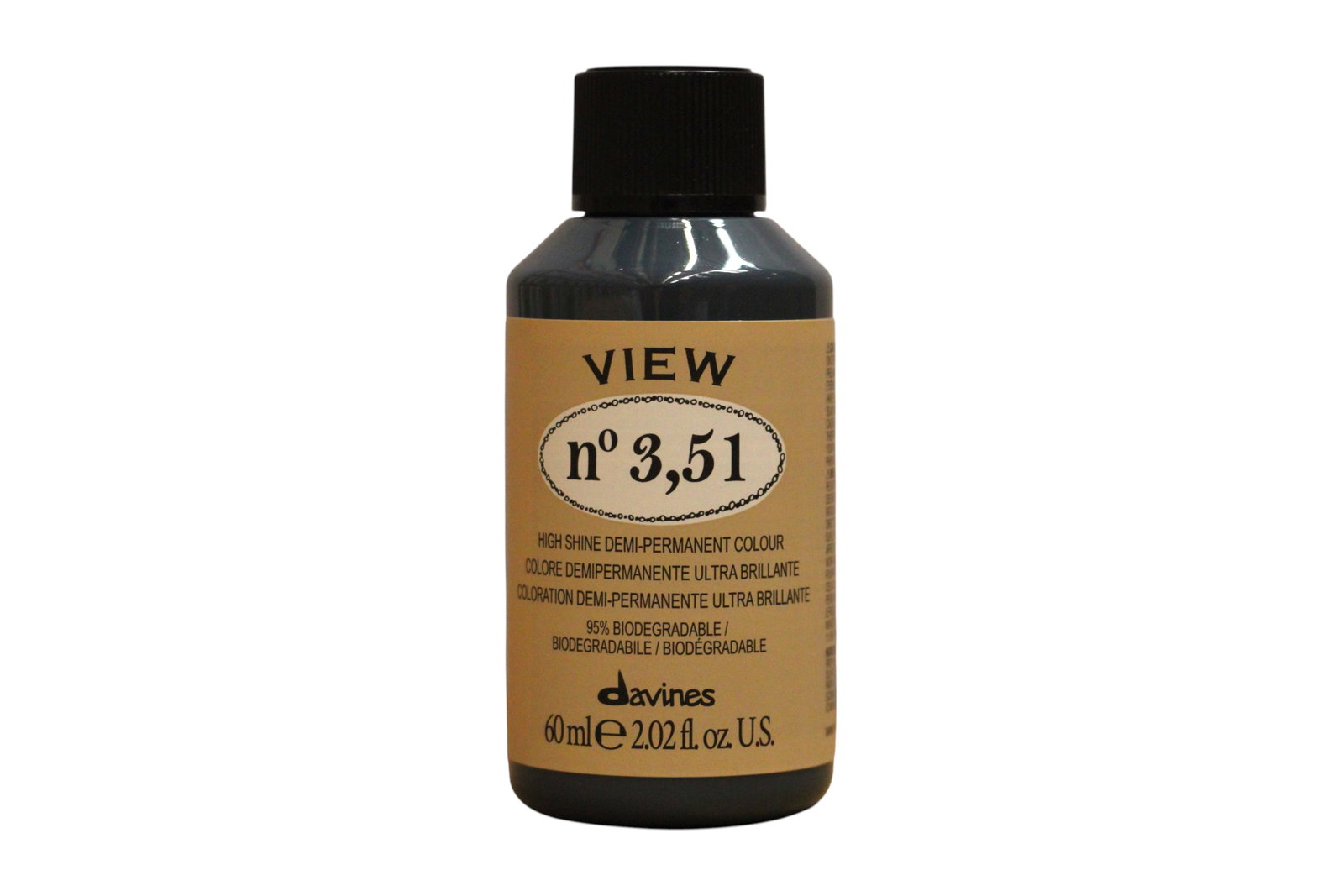Davines, View, Demi-Sabit Saç Boyası, 3.51 , 60 ml