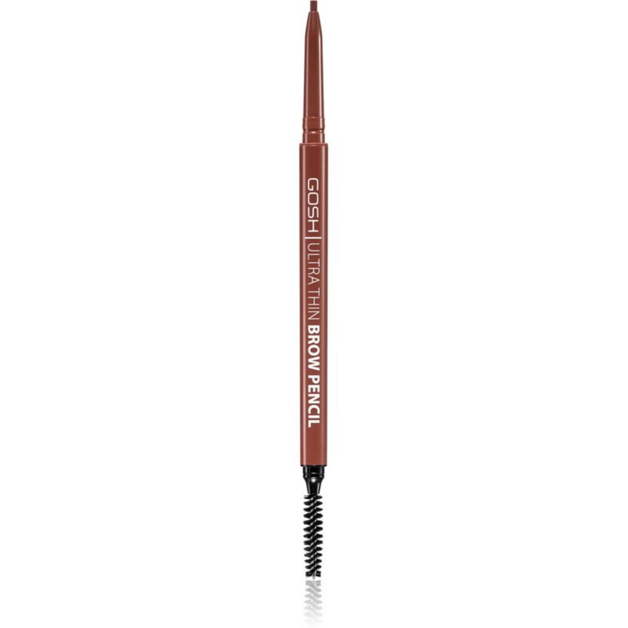 Oh, Ultra Thin, Fără parfum, Mate, Linier lichid pentru sprâncene, 001, Maro, 0,09 g