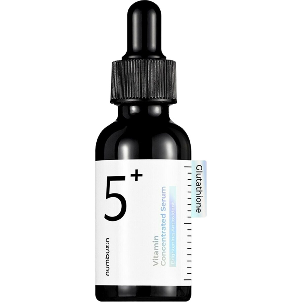 Numbuzin, No. 5+ Vitamini Konsantre, Aydınlatıcı, Cilt İyileştirici Sera, Yüz İçin, 30 ml