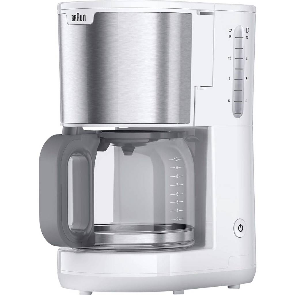 Braun KF 1500 WH Coffee maker White Cup volume=10 0X13211066