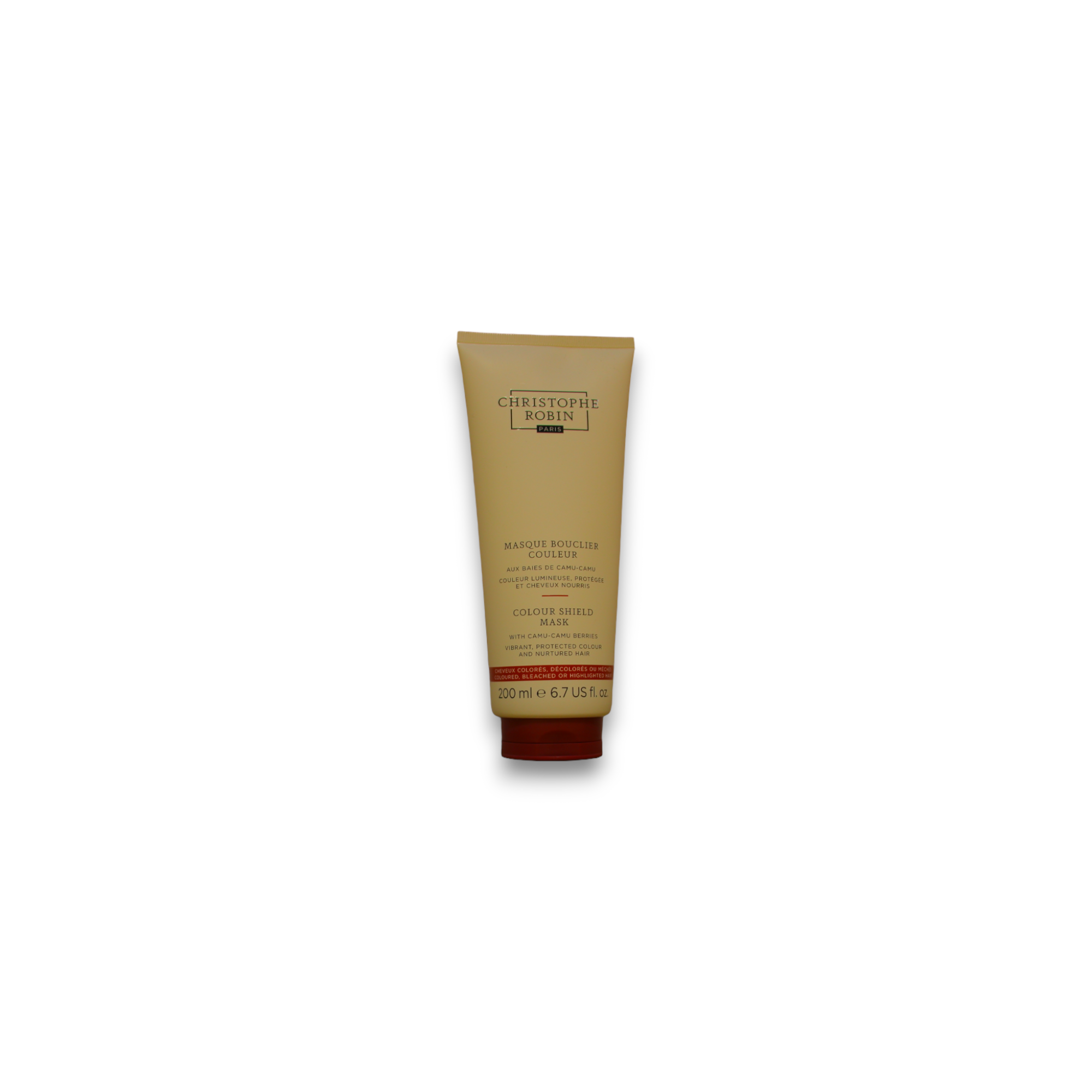 Christophe Robin, Renk Koruma Şaltı, Camu-Kamu Meyveleri, Saç Bakım Krem Maske, Renk Koruması İçin, 250 ml