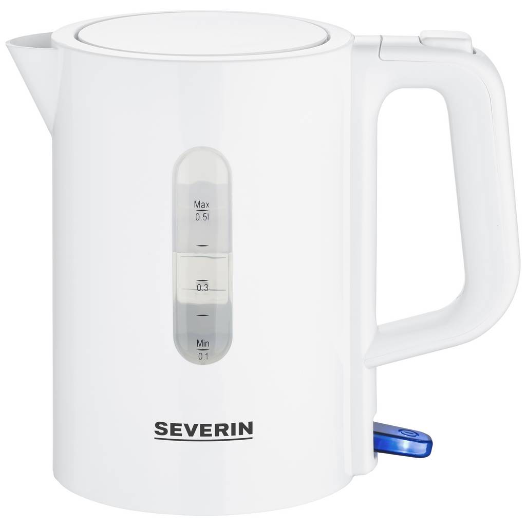 Severin WK 3462 Kettle cordless, Overheat protection, BPA-free White Cap WK 3462
