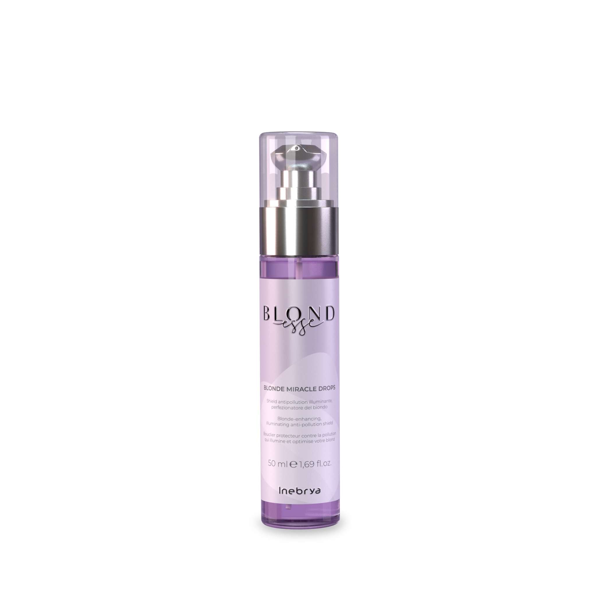 Inebrya, Blonde Miracle Drops, Saç Serumı, Sarı Tonların Nötralizasyonu İçin, 50 ml