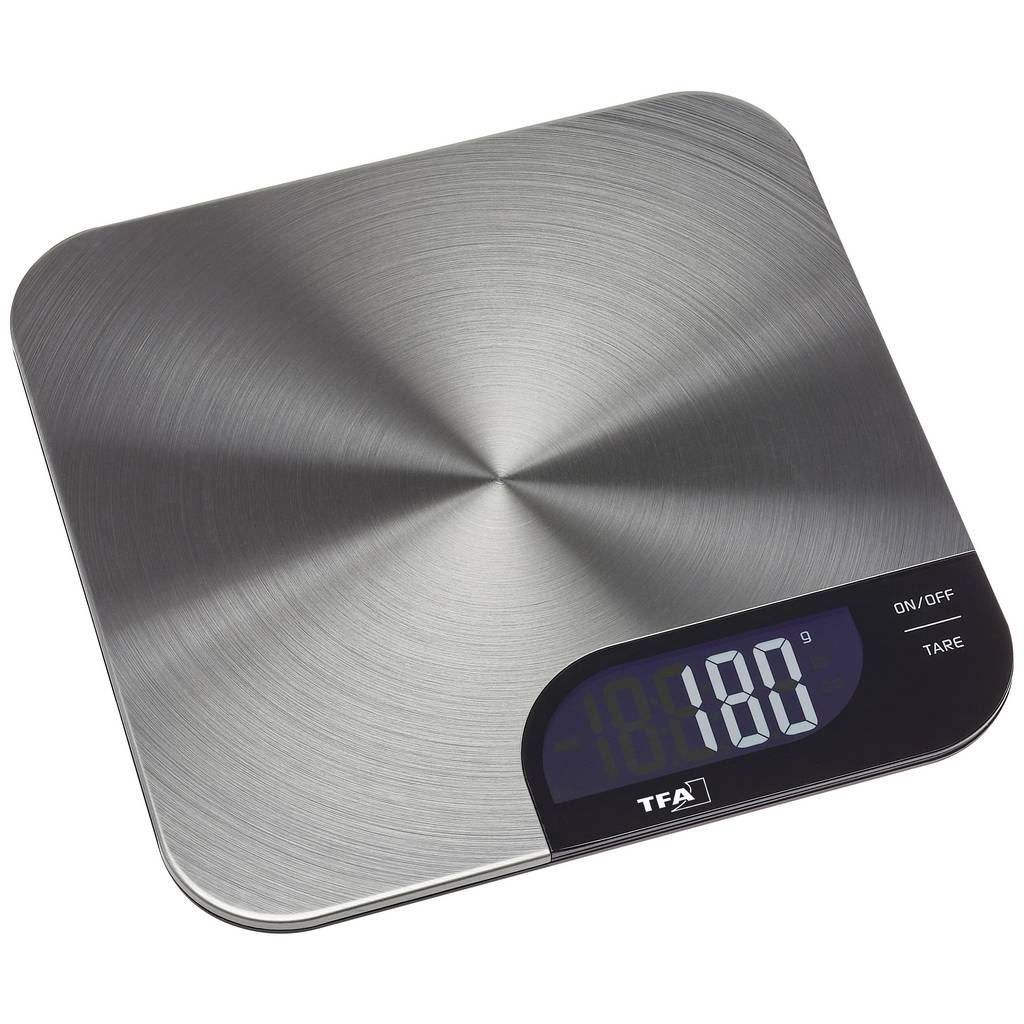 Scăldi TFA Dostmann CHEESECAKE Scăldi digital Echilibru de greutate: 0-5199 g