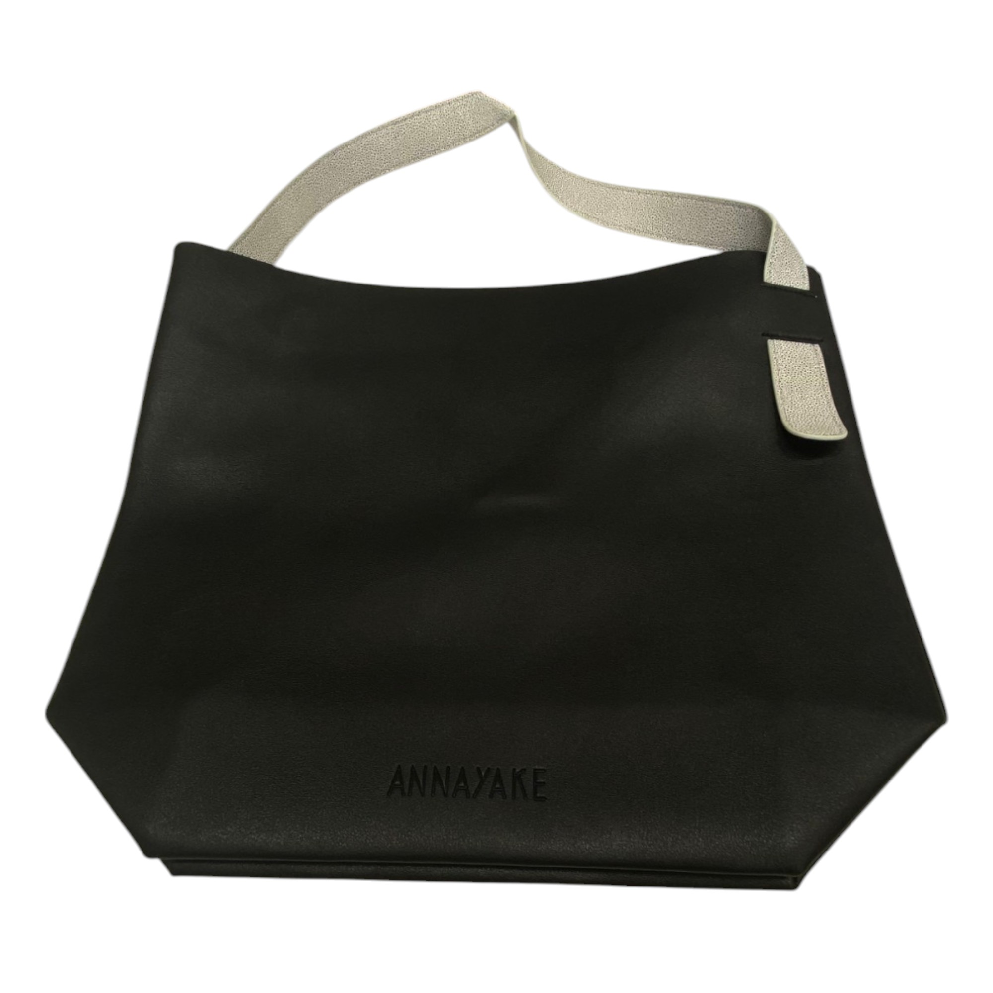 Annayake, Annayake, Cosmetice pentru curățenie personală, Poșeta de textile cu textul GWP, M20293L, Negru